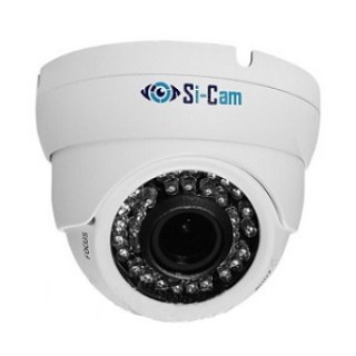 Si-Cam SC-DS202V IR Купольная уличная антивандальная IP видеокамера, 25fps